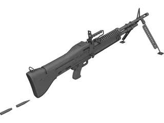 M60 3D Model preview