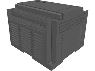 Mitsubishi PLC 3D Model preview