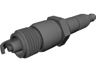 Sparkplug 3D Model preview
