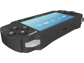 Sony Playstation Portable (PSP) 3D Model preview