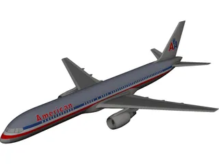 Boeing 737 3D Model preview