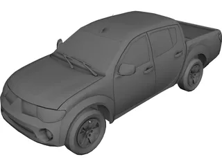 Mitsubishi L 200 3D Model preview