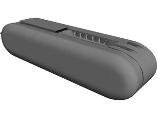 Swiss Army Knife 3D Model preview