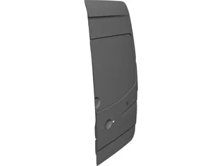 Mercedes-Benz Sprinter Rear Door 3D Model preview