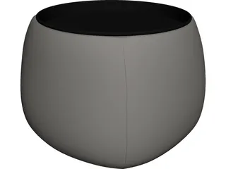 Low Table 3D Model preview