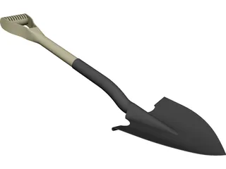 Shovel 3D Model preview