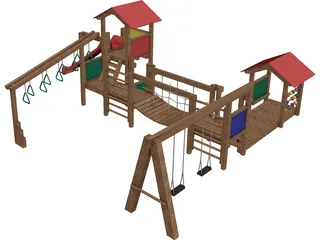 Playground 3D Model preview