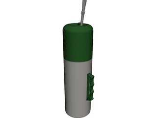 Vacuum Bottle (Termo mate) 3D Model preview
