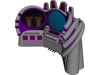 Synergy Supercomputer from Jem 3D Model preview