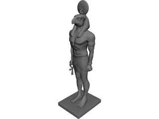 Horus 3D Model preview