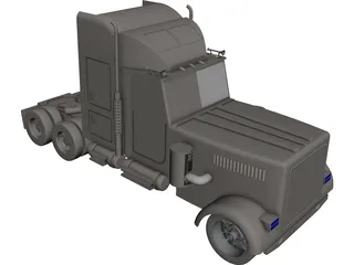 Truck 3D Model preview