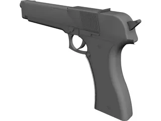 Beretta FS92 3D Model preview