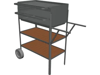 Grill 3D Model preview