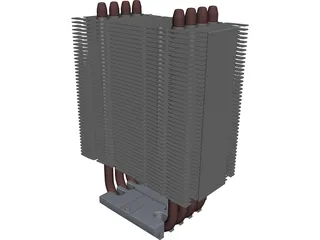 Xigmatek HDT-SD964 Cooler 3D Model preview
