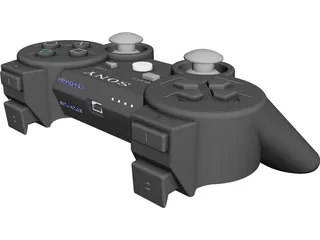 Playstation 3 Controller 3D Model preview