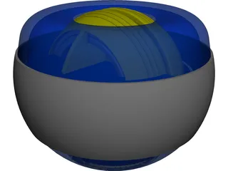 Gyroscope 3D Model preview