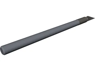 Xacto Knife 3D Model preview