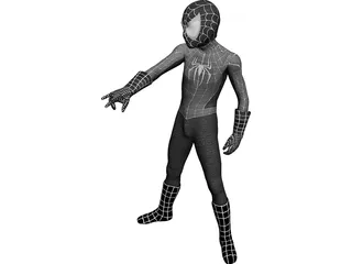 Spiderman 3D Model preview