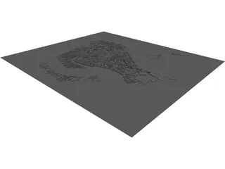 Venice City 3D Model preview