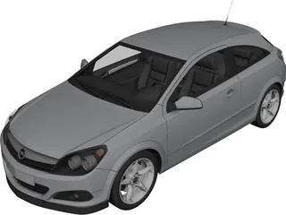 Opel Astra 3D Model preview
