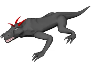 Dragon 3D Model preview