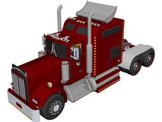 Truck 3D Model preview