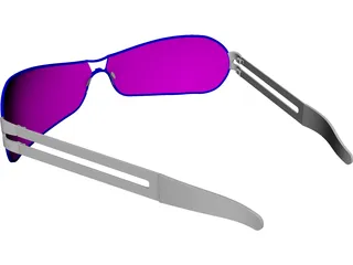 Sunglasses 3D Model preview