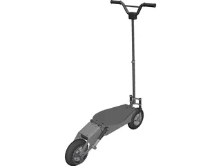 Scooter Electric 3D Model preview