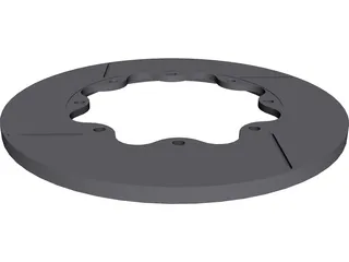 Brake Disk AP Racing CP2866-210G4 3D Model preview