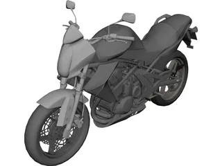 Kawasaki ER-7 3D Model preview