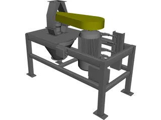 Sturtevant Mill 3D Model preview