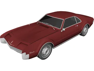 Oldsmobile Toronado (1966) 3D Model preview