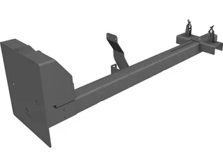 Rifle Rack 3D Model preview