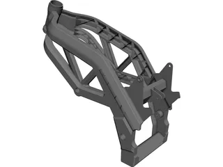 Moto Frame 3D Model preview