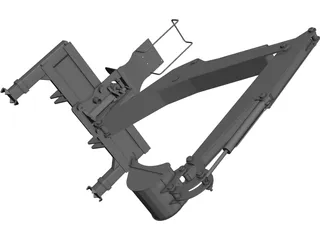 Dredger 3D Model preview