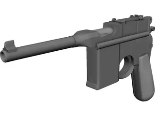 Mauser 1930 3D Model preview