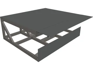 Leveling Platform 3D Model preview