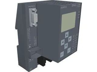 Siemens DP/AS-Interface Link 3D Model preview