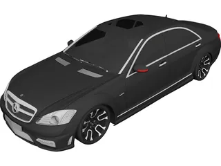 Mercedes-Benz S65 AMG (2010) 3D Model preview