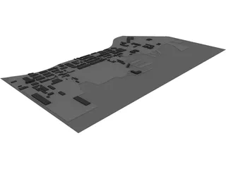 San Francisco Bay 3D Model preview