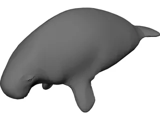 Manatee 3D Model preview