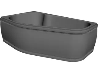 Bathtub 3D Model preview