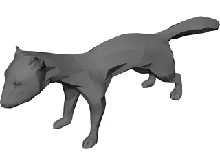 Ferret 3D Model preview