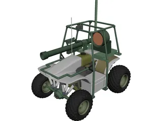 Firefly Robot 3D Model preview