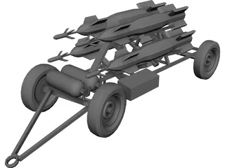 Bomblauncher 3D Model preview