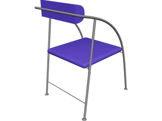 Chair Silla Tao 3D Model preview