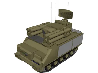 M-113 ADATS 3D Model preview