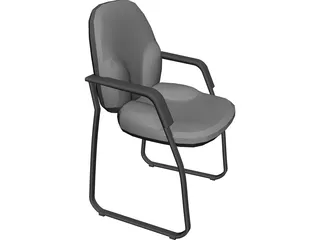 Chair Office 3D Model preview