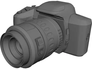 Pentax Photocamera (35mm) 3D Model preview