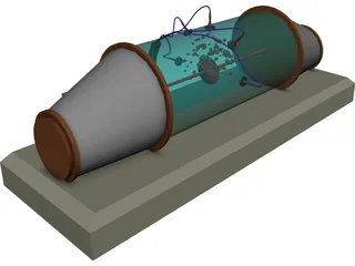 Fusion Generator 3D Model preview